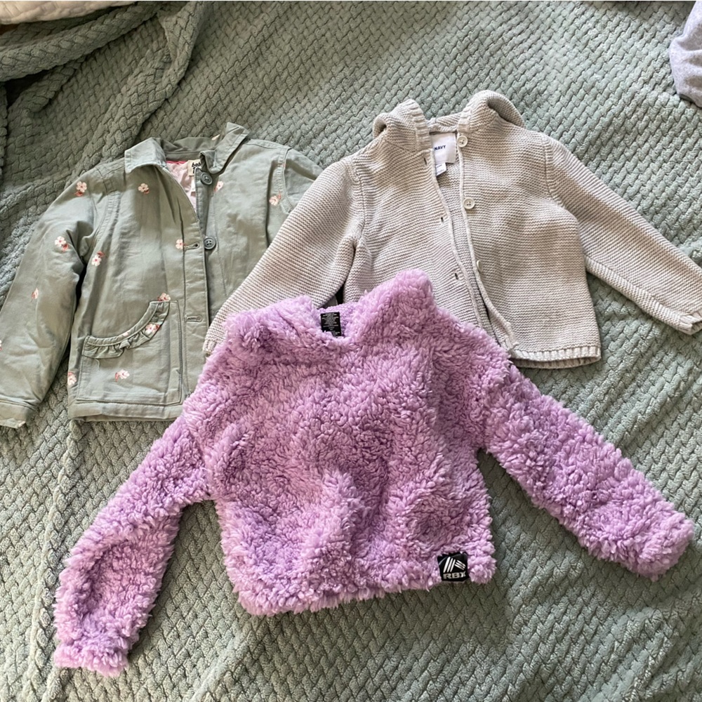 Toddler 18-24 Month Sweater/Jacket Bundle